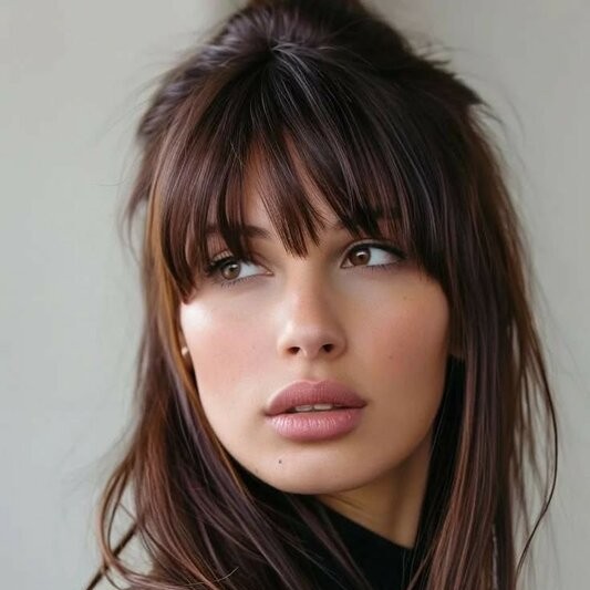 Коррекция чёлки