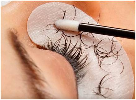 снятия ресниц