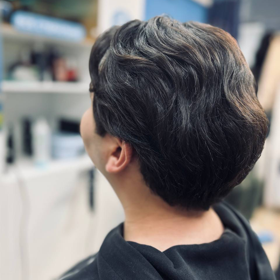 Модельная стрижка только ножницами