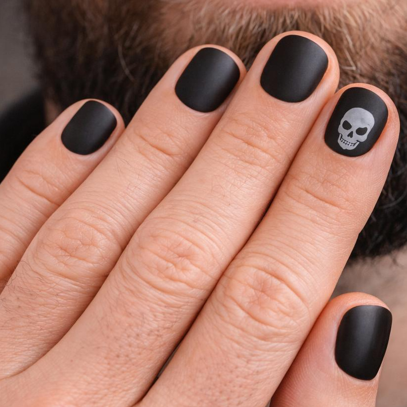 Мужской маникюр с покрытием (Вип-мастер)