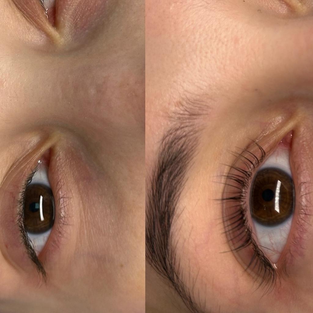 Окрашивание ресниц