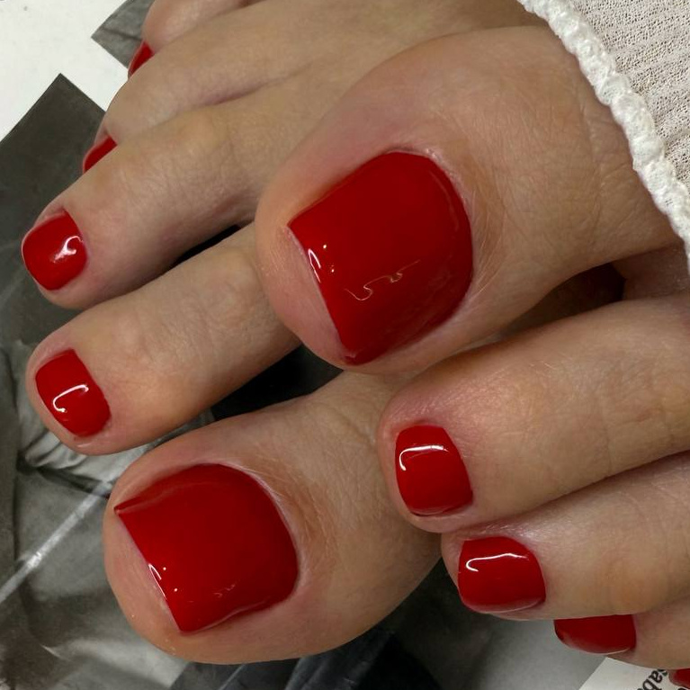 Педикюр + гель-лак (Мастер)