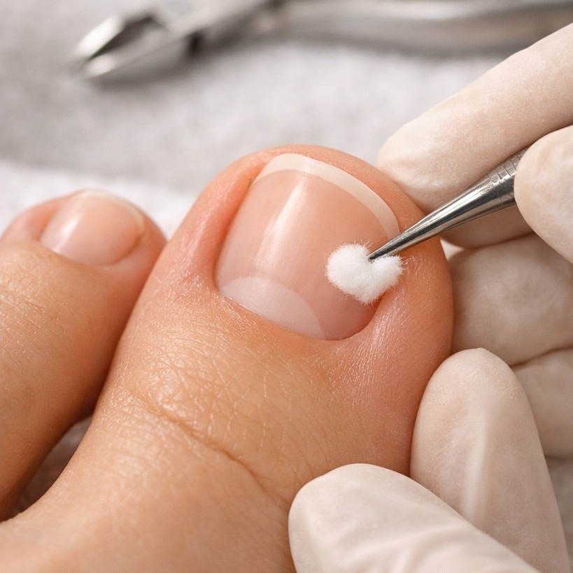 Установка тампонады (1 ноготь)