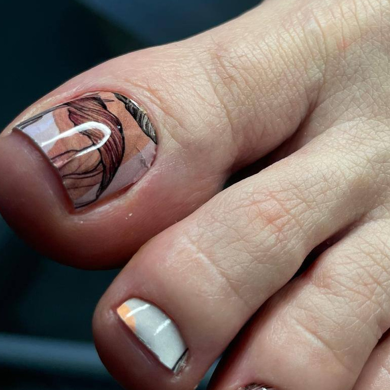 Педикюр + пленки (Мастер-профи)