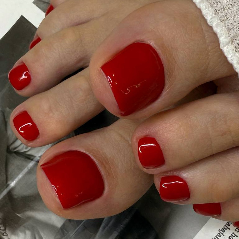 Обработка пальцев + гель-лак (Мастер)