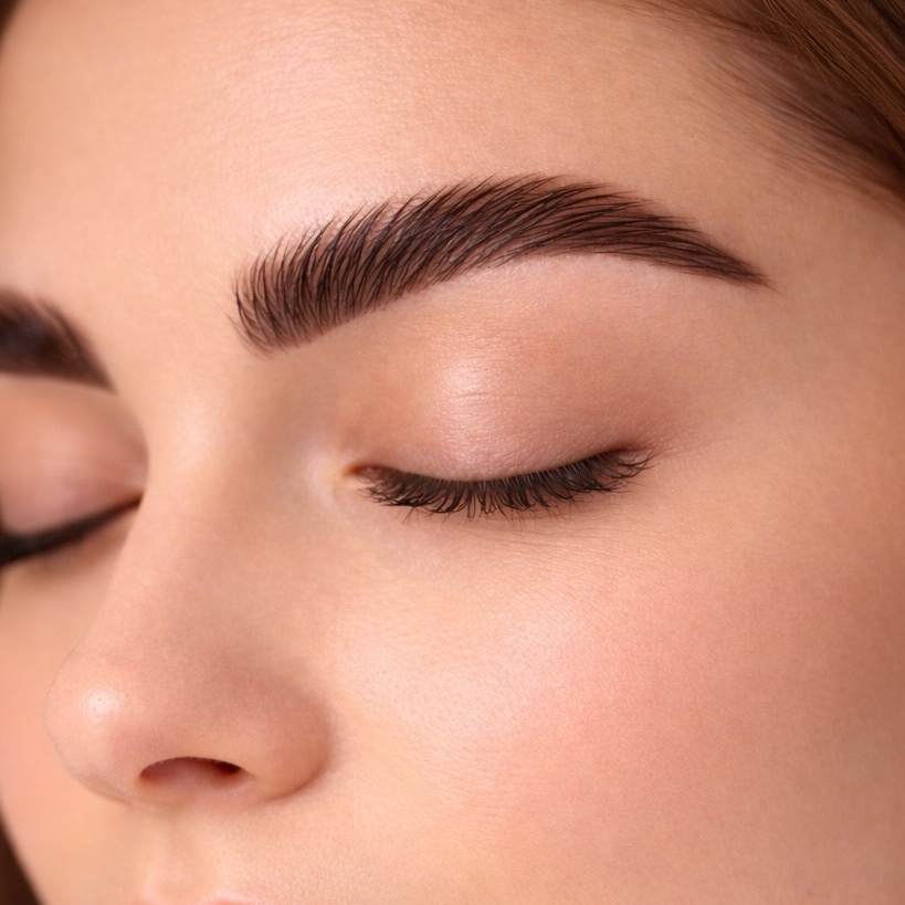 Ламинирование бровей с окрашиванием