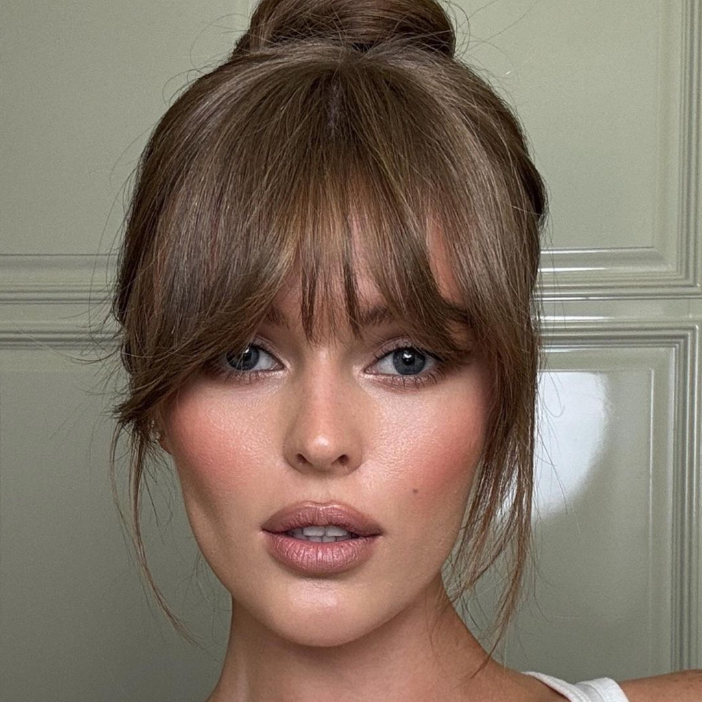 Оформление челки