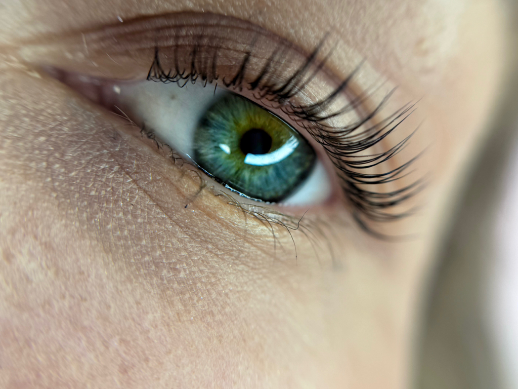 4 х этапное восстановление ресниц Elami+ окрашивание