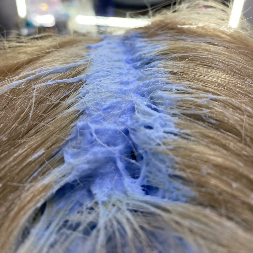 Блондирование корней