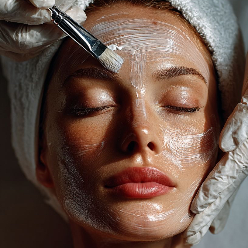 Чистка лица комбинированная (механическая+ультразвуковая) с кремовой маской