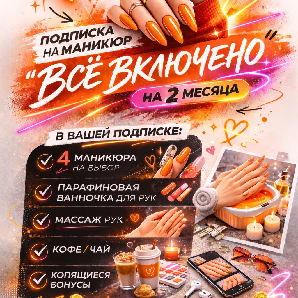 Подписка на маникюр