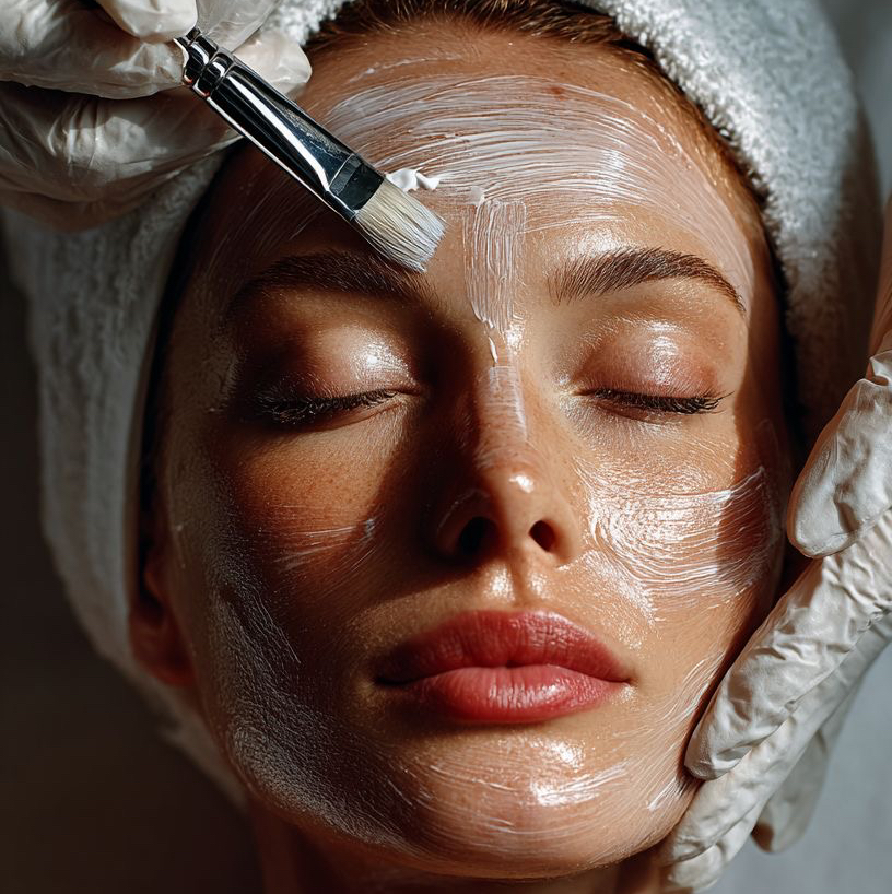 Чистка спины комбинированная