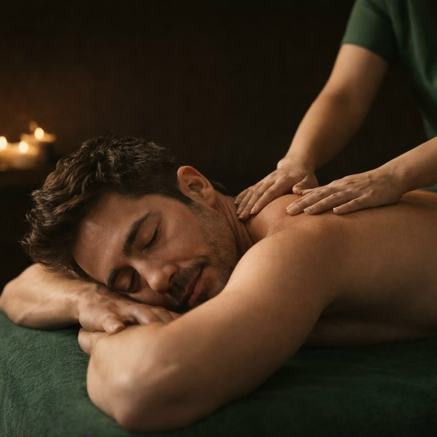 Массаж от макушки до пяток