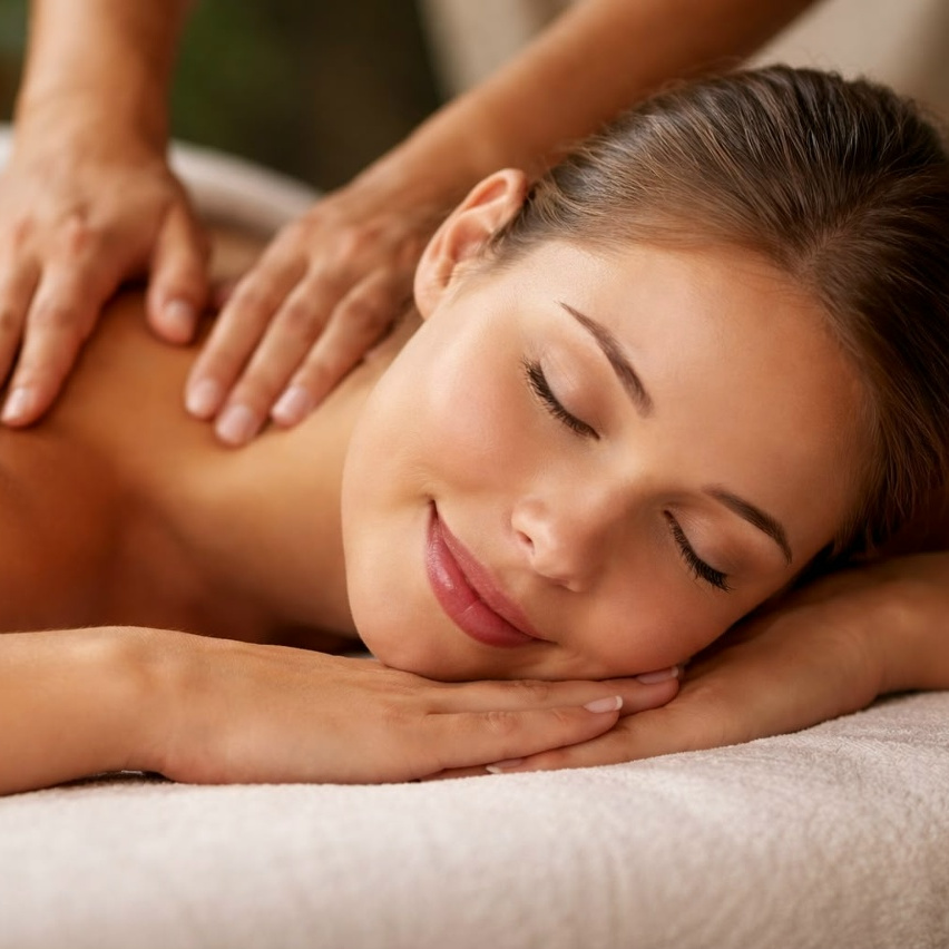 Общий массаж тела