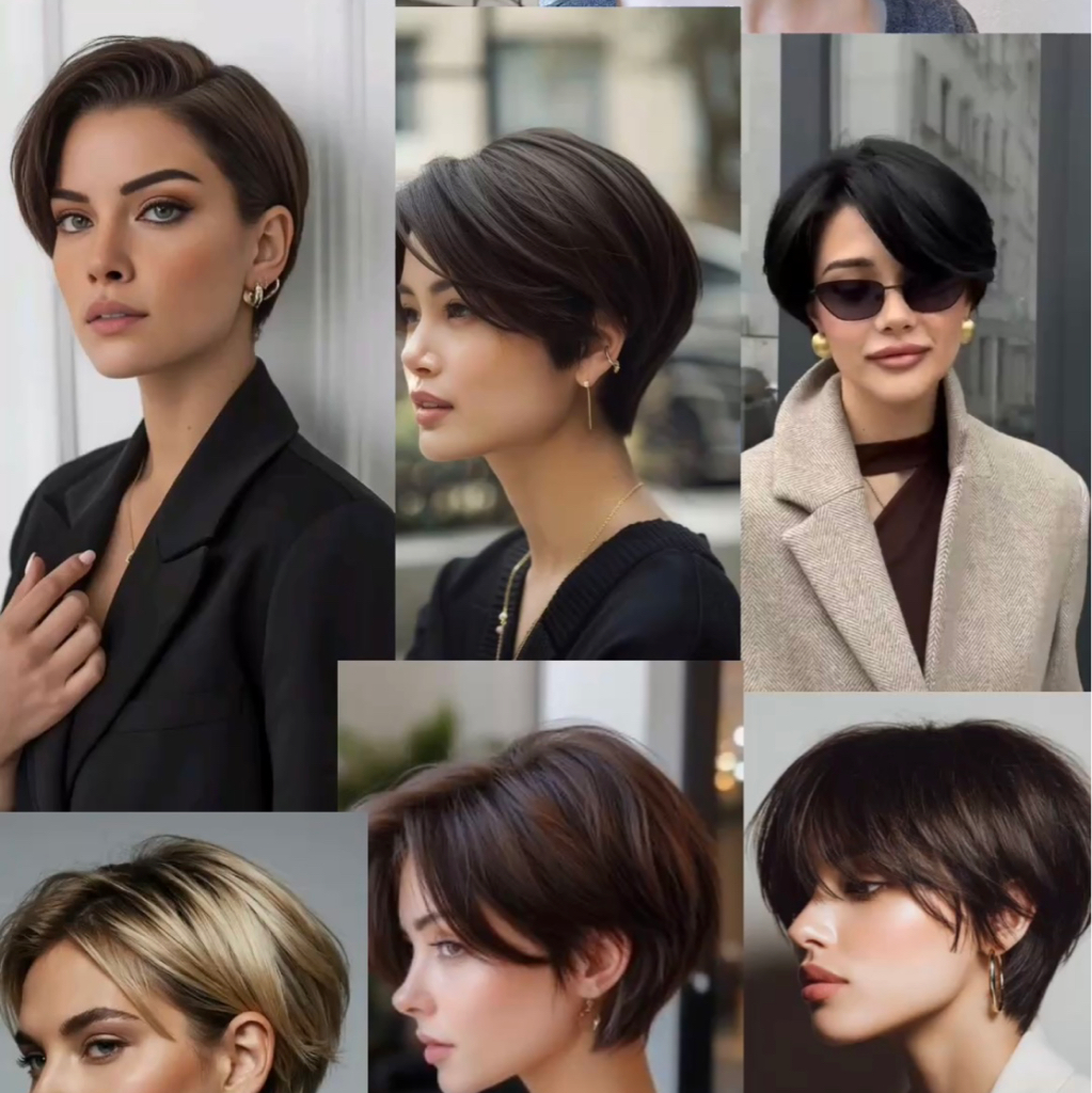 Модели на стрижки Олд Мани и Бикси