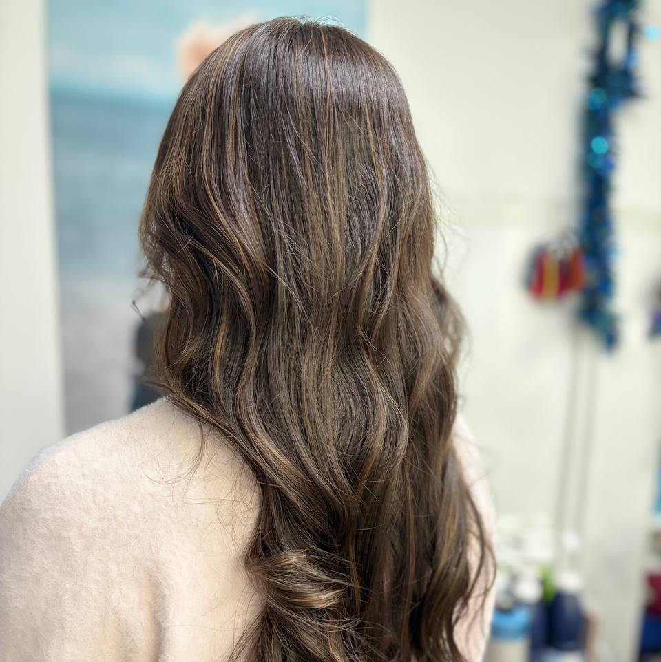 Осветление в технике меллирования