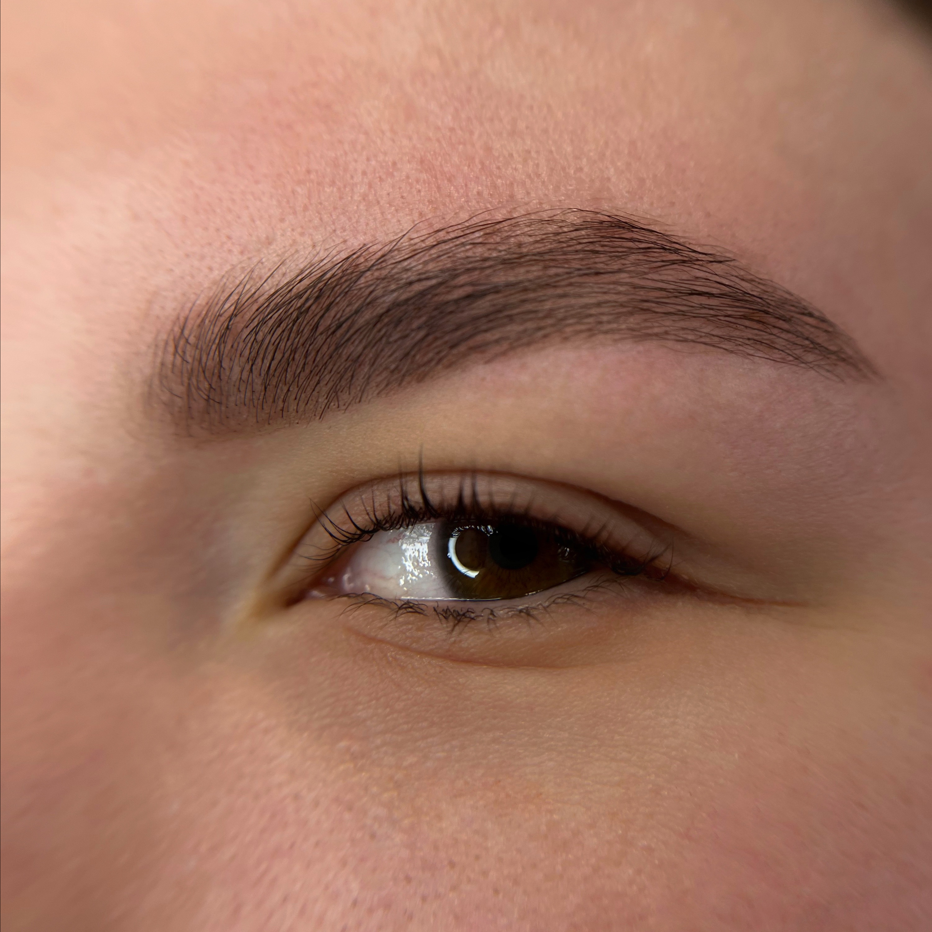 Коррекция и окрашивание бровей