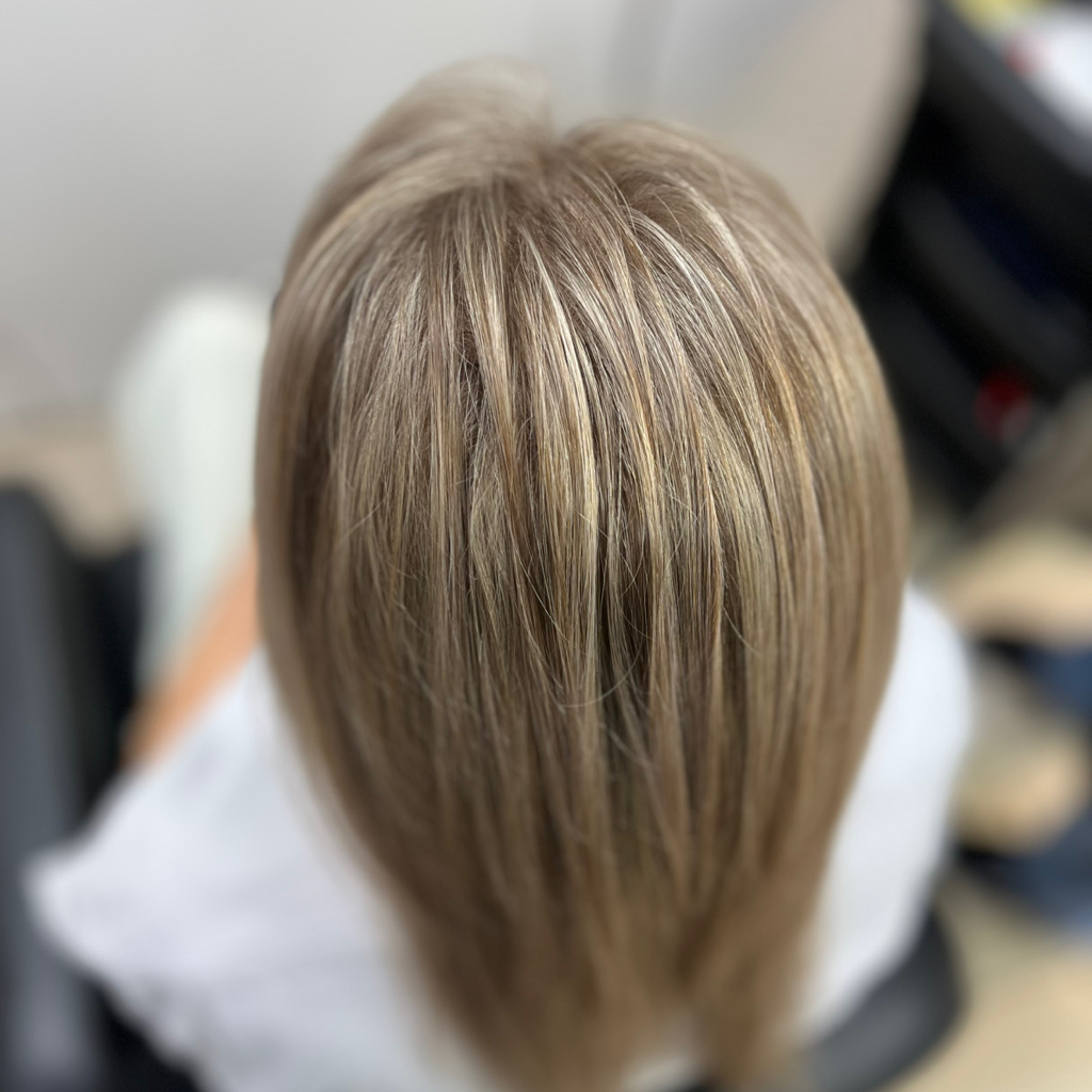 Мелирование с тонированием