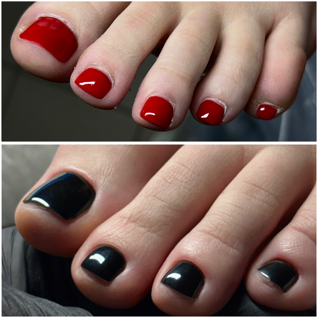 Педикюр + покрытие гель (без обработки стоп)