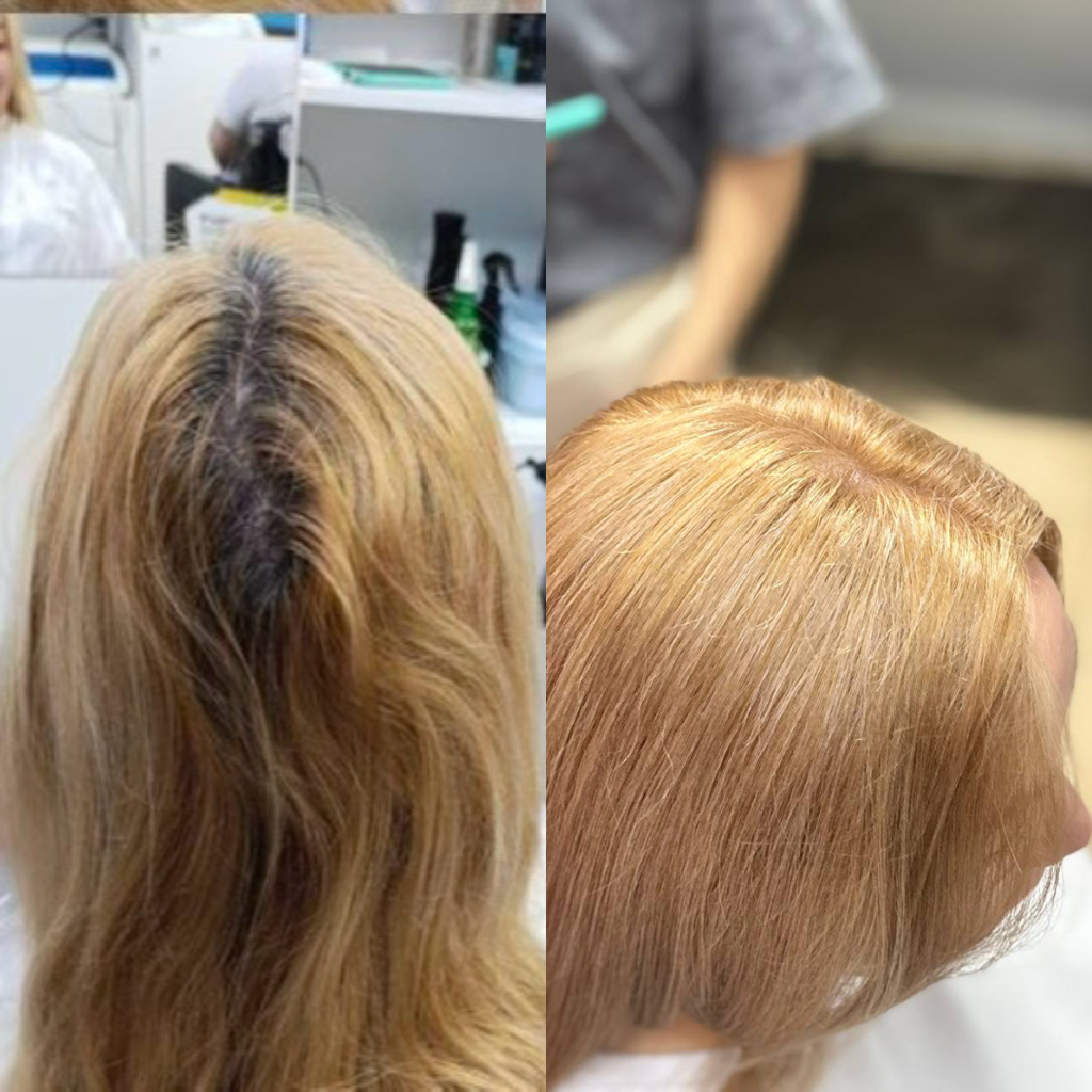 Прикорневое окрашивание (до 2-х см.)