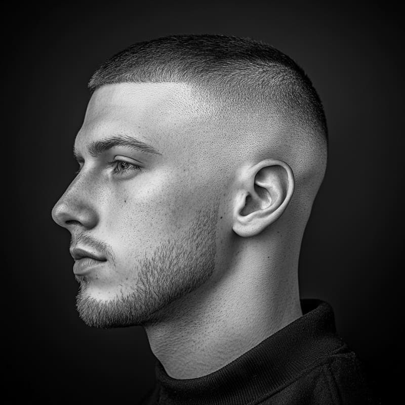 Стрижка машинкой Fade