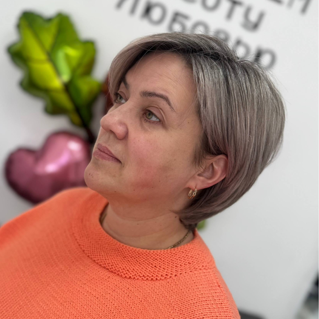 Сложное окрашивание: Айртач, Омбре, балаяж, шатушь , Тотал -Блонд ( короткие волосы)