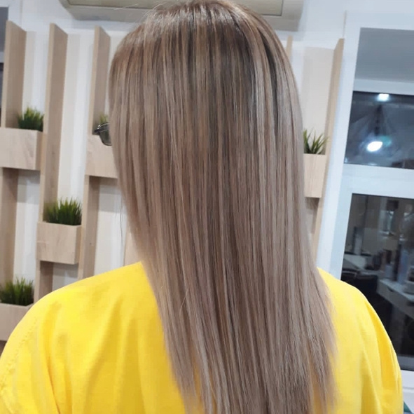 Мелирование + тонирование (длинные)