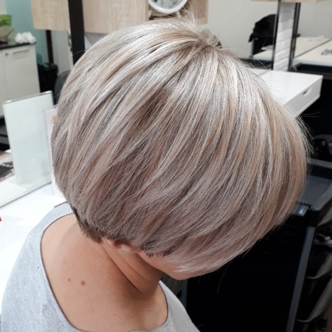 Мелирование + тонирование (короткие)