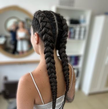 Боксерские косы с канекалоном
