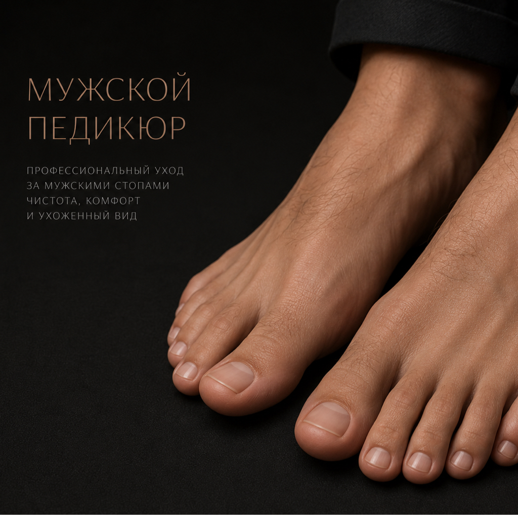 мужской педикюр
