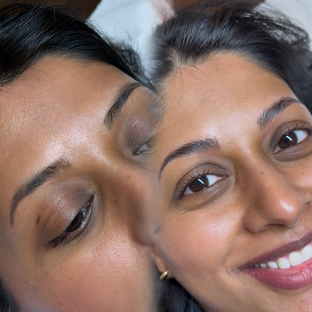 Hydra brow lamination + traditional tint