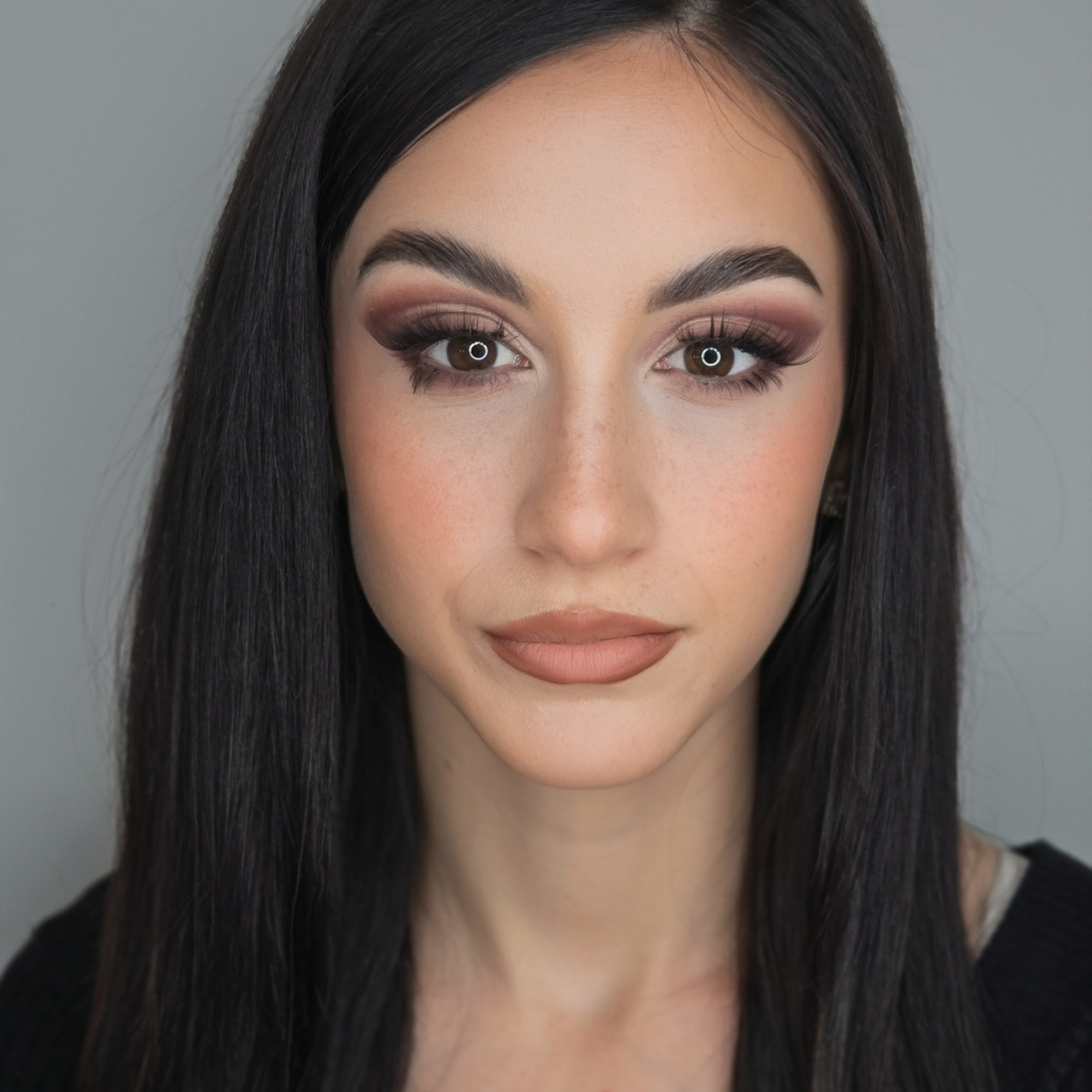 Full glam makeup