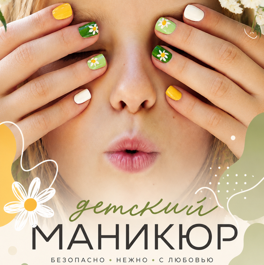 Детский маникюр