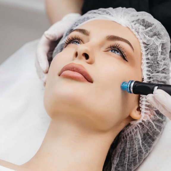 Микронидлинг, осветление лица (Skinasil White lift booster)
