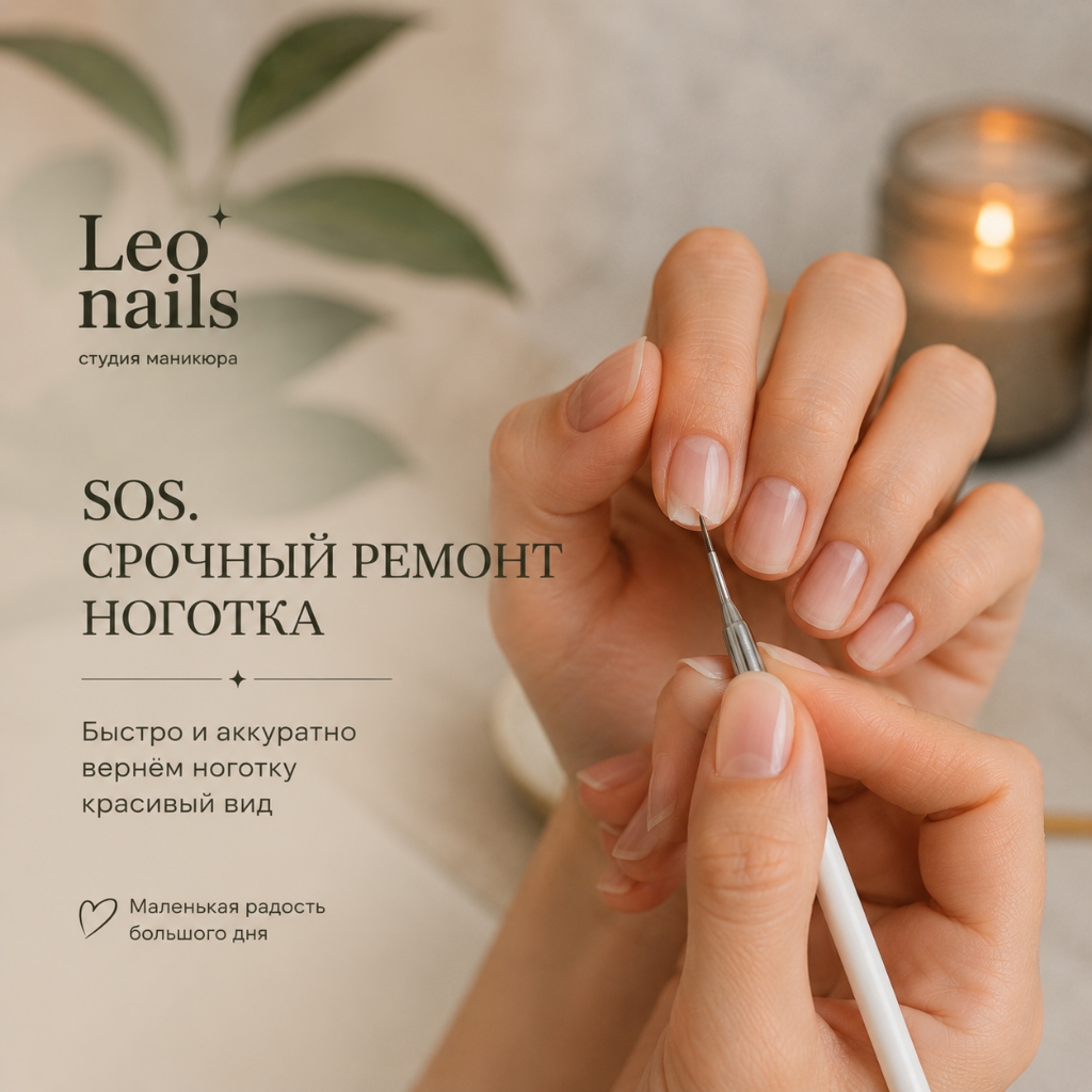 SOS (срочный ремонт ноготка)
