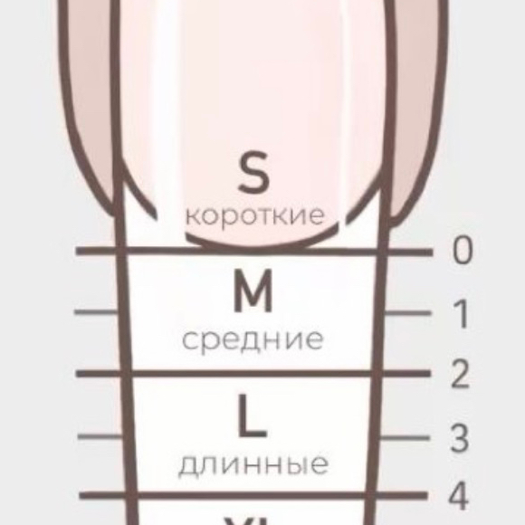 Маникюр+ наращивание с покрытием в один тон (размер L)